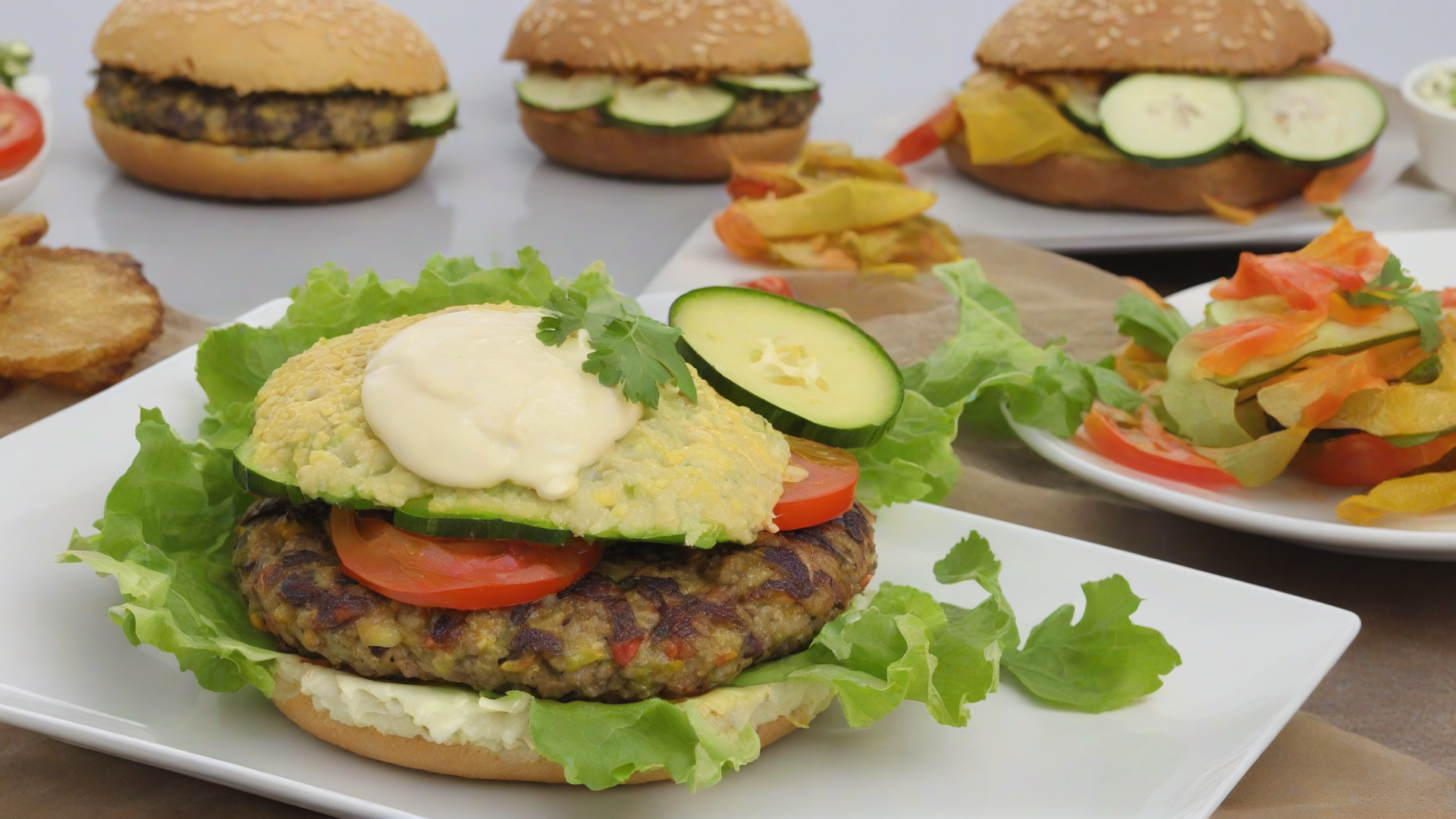 hamburger di zucchine